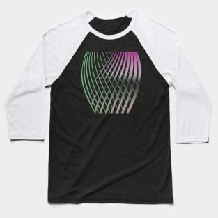 Geometric lineart minimal art Baseball T-Shirt